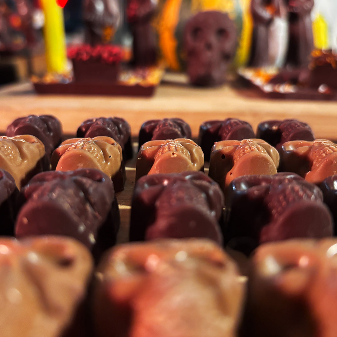 Cacao Calaveras | Mini Skull 10-Pack