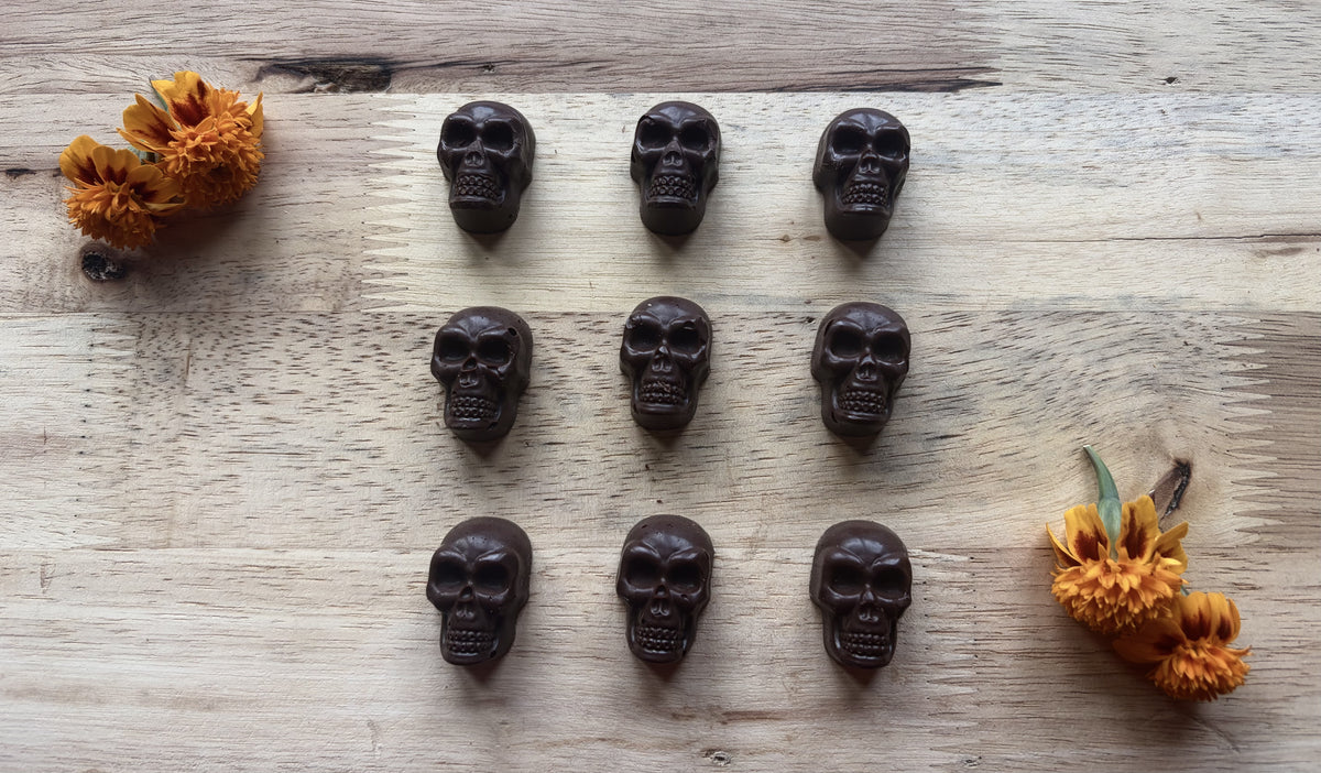 Calaveritas | Mini Skull 10-Pack
