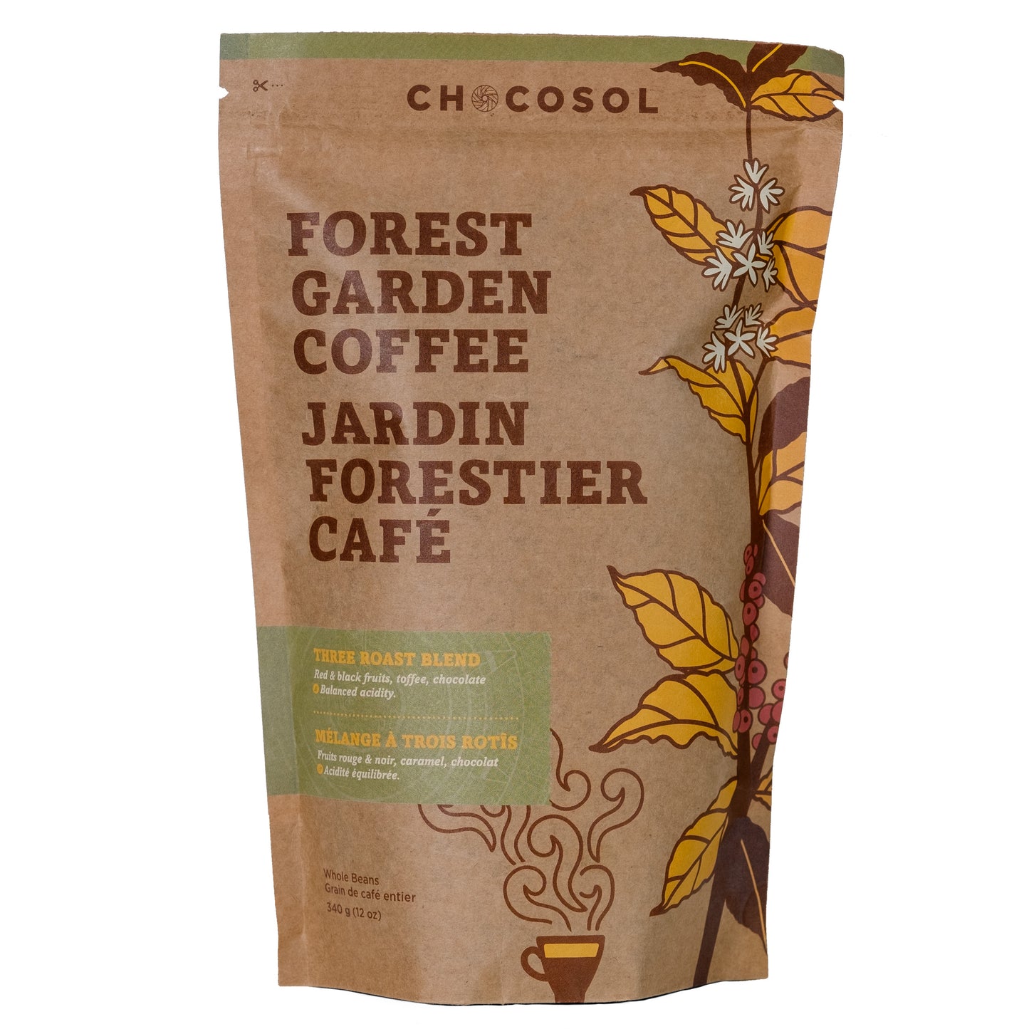Café Forest Garden | Mélange de trois torréfactions 340 g