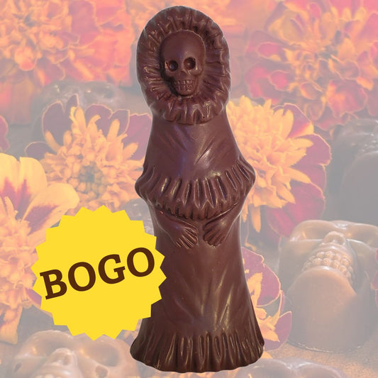 Catrina Figurine 52% Cacao | Día de los Muertos