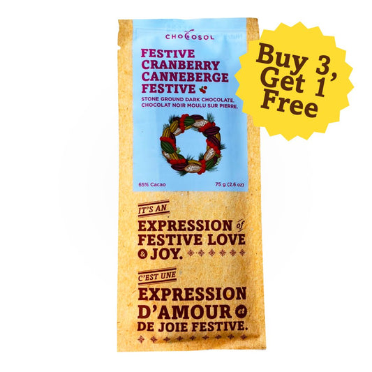 Festive Cranberry 65% Cacao
