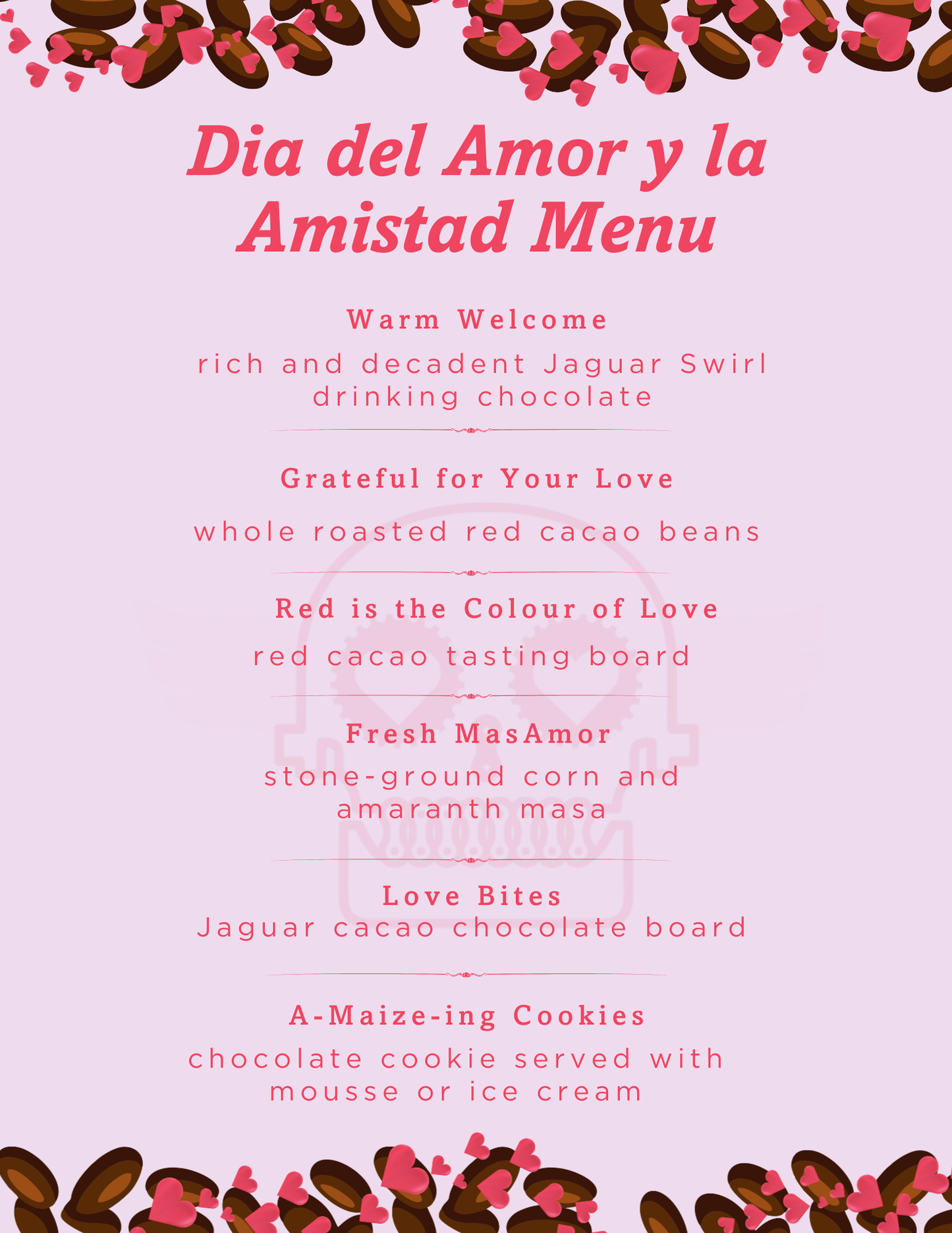 Dia del Amour y La Amistad - Valentines Day Tasting Experience