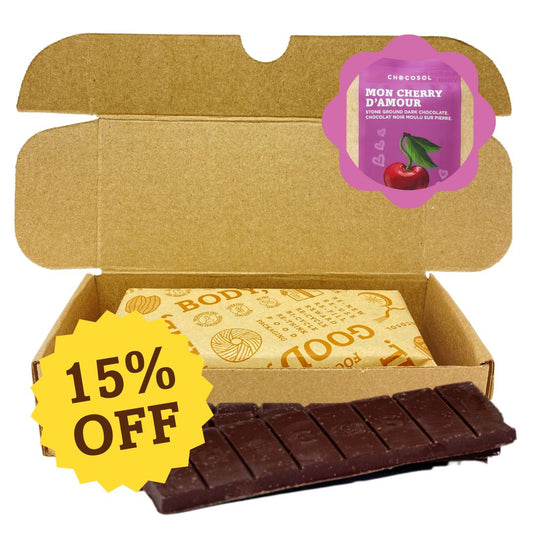 Mon Cherry D'Amour 65% Cacao | Bulk Deal (750g)