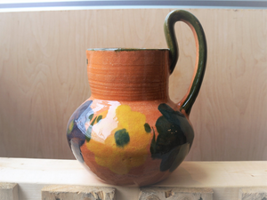 Clay Pitcher Large