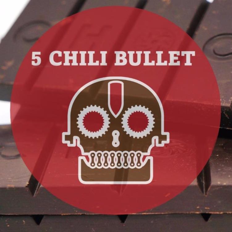 FM | Five Chili Bullet 75% | 75g Bar